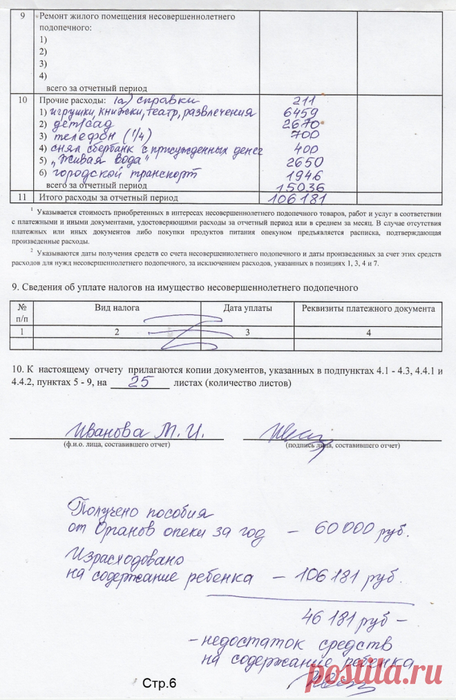 Бланк отчета о расходовании пенсии по инвалидности ребенка: 11 тыс изображений найдено в Яндекс.Картинках