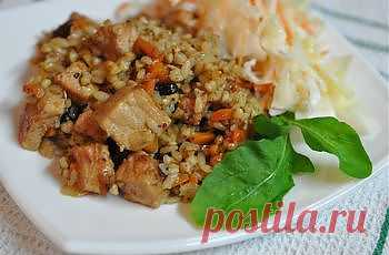 Рецепт гуляша с гречкой - Быстрый обед и ужин . 1001 ЕДА вкусные рецепты с фото!