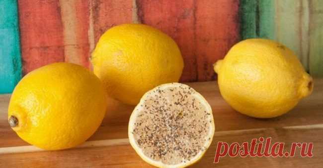 Лимон, соль и перец: 8 способов применения / Будьте здоровы