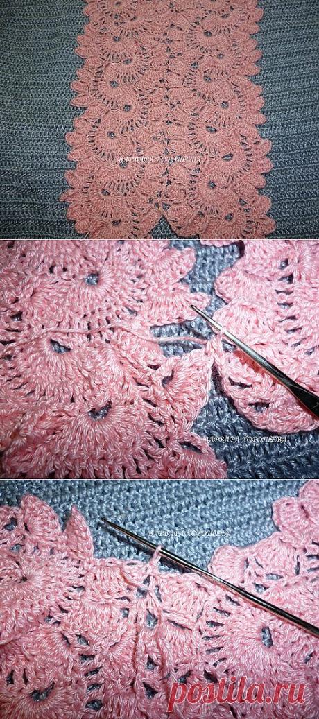 Ленточное кружево: известный мотив - вариант соединения (мастер-класс) - Ярмарка Мастеров - ручная работа, handmade