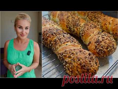 Ароматная ЧИАБАТТА без ЗАМЕСА - Хрустящий Пышный ХЛЕБ