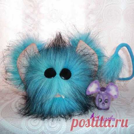 АВТОРСКИЕ КУКЛЫ И ТЕДДИ 👸🐘 в Instagram: «Замечательный пушистик с другом .Рост до кончиков ушей 13 см, хвост более 30 см, армирован, можно придать любую форму . Мех ручного окраса.…»