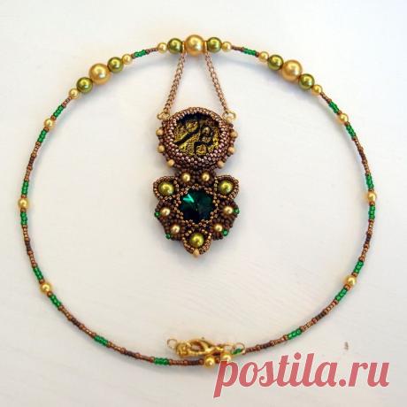 "Felicita" и "Сокровища потерянного галлеона" (два колье) | biser.info - всё о бисере и бисерном творчестве