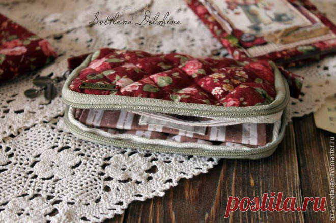 Шьем кошелек и делаем обложку для паспорта на магнитной застежке