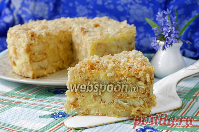 Ленивый наполеон рецепт с фото, как приготовить на Webspoon.ru
