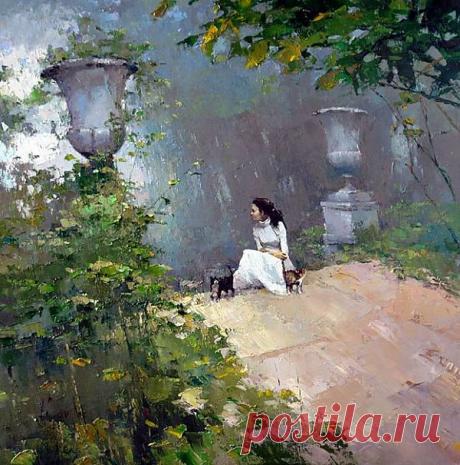 Алексей Зайцев. Живопись мастихином | Usenkomaxim.ru