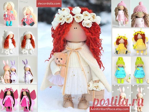 Christmas Doll Handmade Xmas Tilda Doll Winter Decor Doll | Etsy Hello dear visitors,  This is handmade fabric doll created by Master Olga P (Kazan, Russia). All dolls on the photo are made by artist Olga P. You can find them in our shop by search by artist name Olga P  Doll is 30 cm (11.8 inch) tall and made of only quality materials.  This doll is made TO