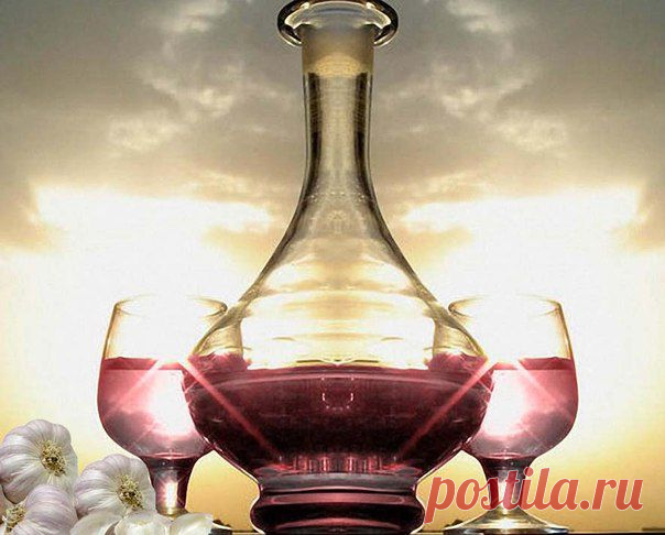 Чесночный ликер от ста болезней..