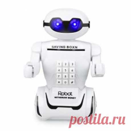 Робот - копилка, с кодовым замком и купюроприемником | Что купить на Алиэкспресc? Интересные товары на Али