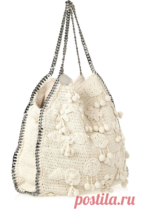 Olgaknits. Вязание на спицах и крючком!: Stella Mccartney - потрясающие сумочки 2012.