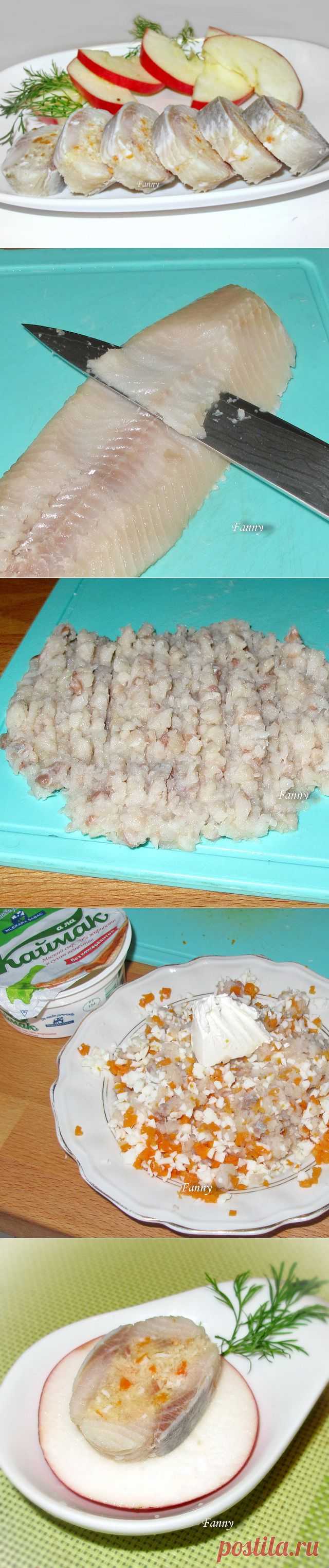 Рулетики из сельди с форшмаком | Кошкин дом
