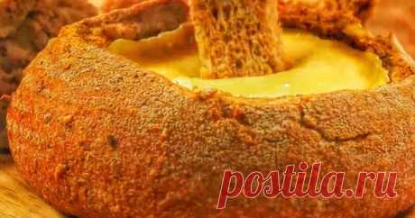 Потрясающе вкусный пирог-фондю » Женский Мир