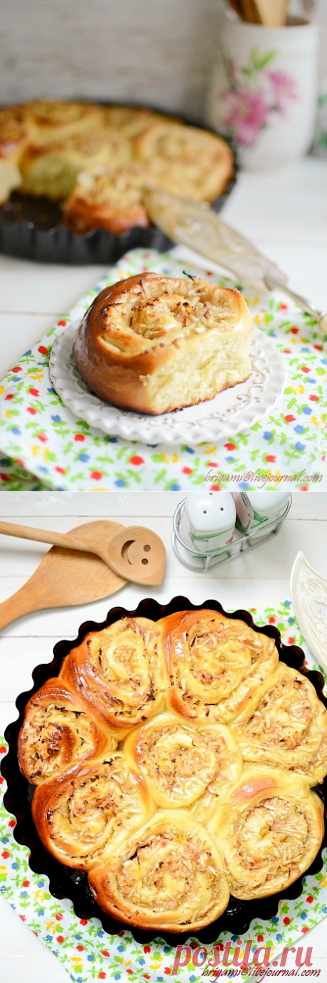 Яблочно-лимонный пирог - Лисичка со скалочкой