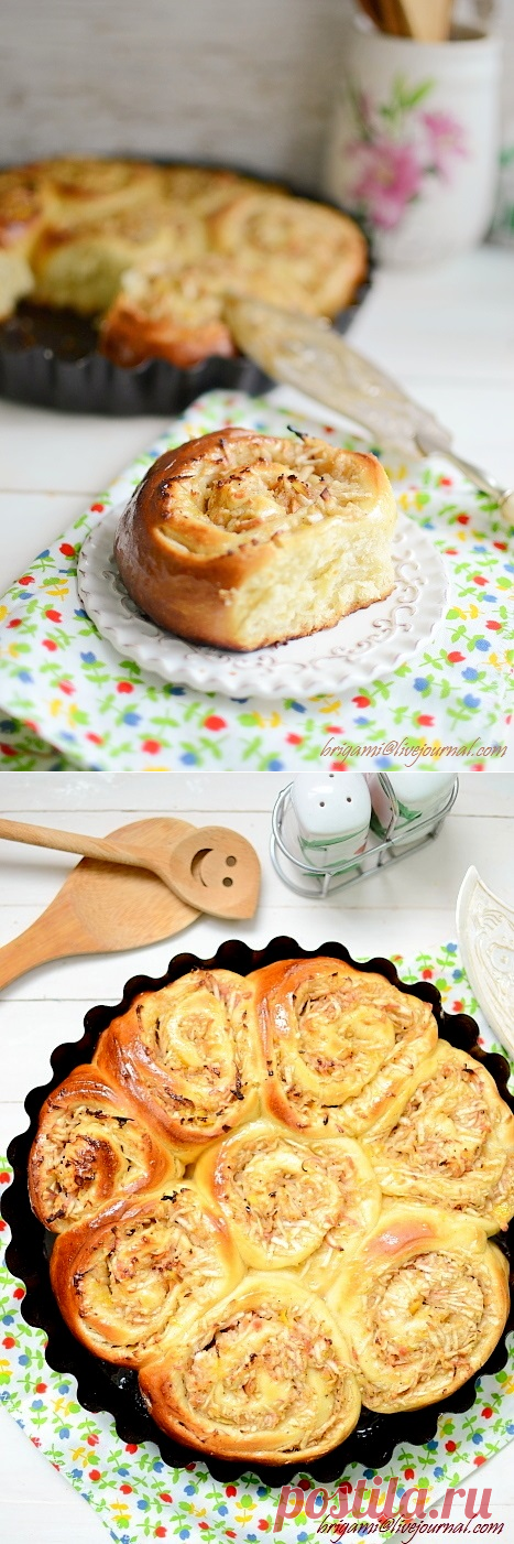 Яблочно-лимонный пирог - Лисичка со скалочкой
