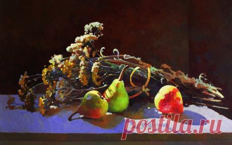 Анастасия Ярошевич, "Солнце уходящего лета", холст, масло, 2017 год