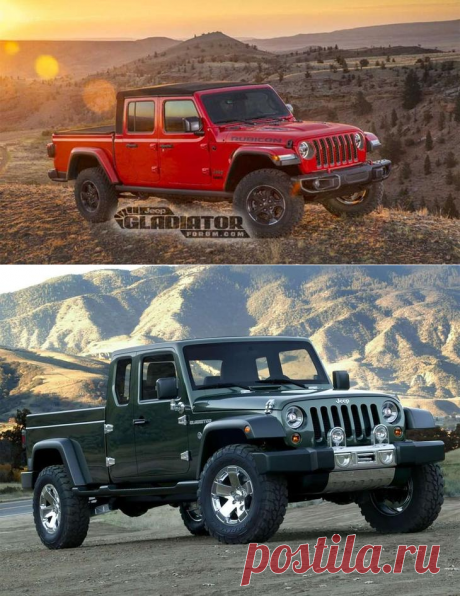 Jeep Gladiator 2019 – новый американский пикап Джип Гладиатор