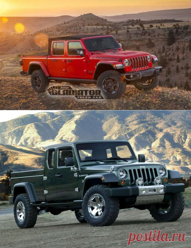 Jeep Gladiator 2019 – новый американский пикап Джип Гладиатор