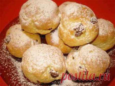 Творожные булочки с изюмом | Домашняя кулинария
