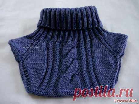 Шапка и манишка &quot;Изморозь&quot; + описание - Вязание - Страна Мам