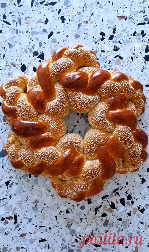 красивая разделка булочке