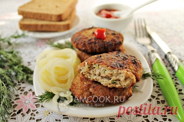 Котлеты из фарша говядины и свинины