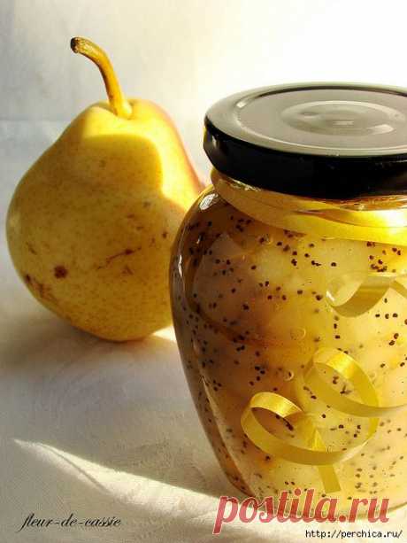 Моё самое любимое варенье из груш с маком