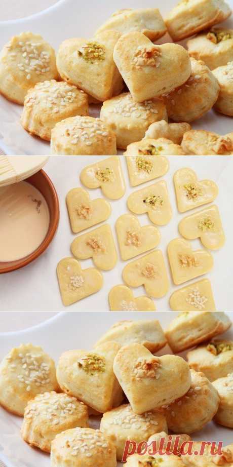 Сырное печенье
