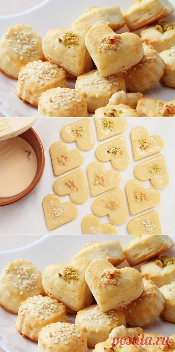 Сырное печенье