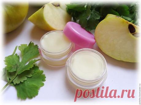 Бальзам для губ &quot;Морозное яблоко&quot; - Ярмарка Мастеров - ручная работа, handmade