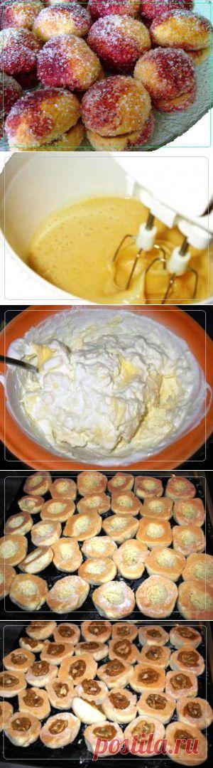 Пирожные «Персики» | Рецепты вкусно