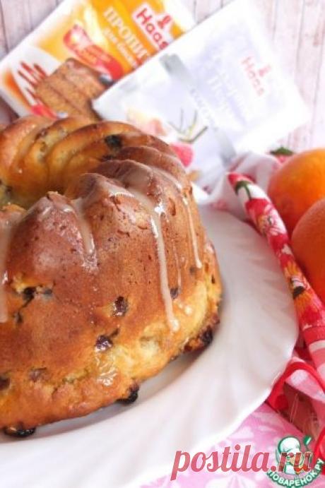 Цитрусовая ромовая баба - кулинарный рецепт