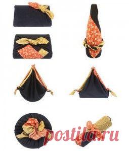 МояЗая.ру » Что такое фурошики, или Искусство креативной упаковки подарков