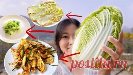 ЧТО МОЖНО СДЕЛАТЬ С ПЕКИНСКОЙ КАПУСТОЙ? Кимчи за 3 минуты!