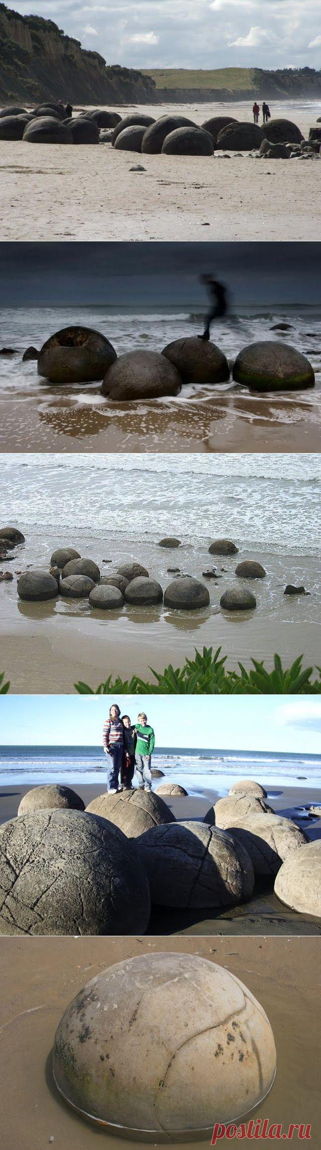 Удивительные валуны Моераки в Новой Зеландии - 5 Декабря 2013 - "Secret worlds"