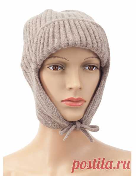 Шапка-ушанка (як) от WoolenGoods