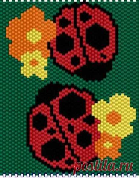 (67) BEADED BANNERS PAGE 2 | Beads - tutorials, charts, graphs