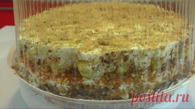 Самый Вкусный Заварной Торт●Как взбить сметану для крема●Пышный сметанный крем●