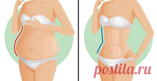 9 простых способов избавления от жира в области живота (без посещения тренажерного зала)