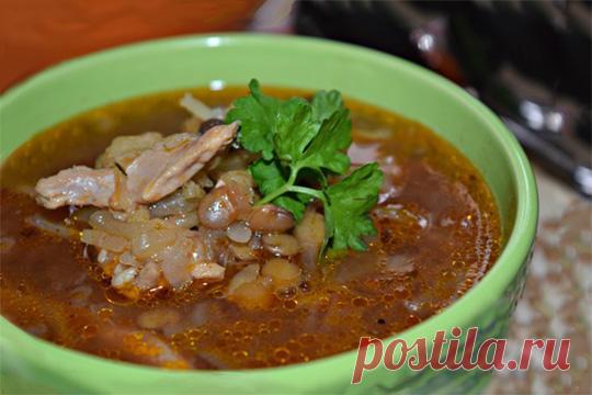 Капустняк с курицей и чечевицей — MOJAKUHNJA.ru