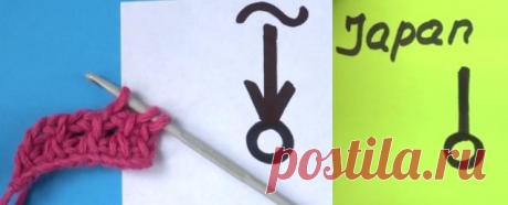 Тунисское вязание - Основные приемы тунисского вязания - Урок № 66, 67