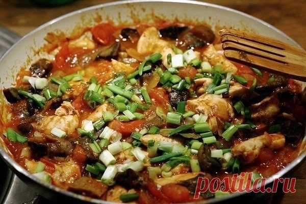 Курица по-итальянски (Каччиаторе)