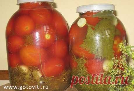 Бочковые помидоры в банках (на зиму)! - Готовить Вкусно (ツ)