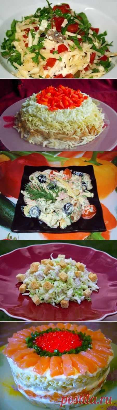 Лучшие кулинарные рецепты: Салаты