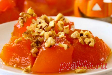 Десерт из мускатной тыквы рецепт - kabak tatlısı :: JV.RU