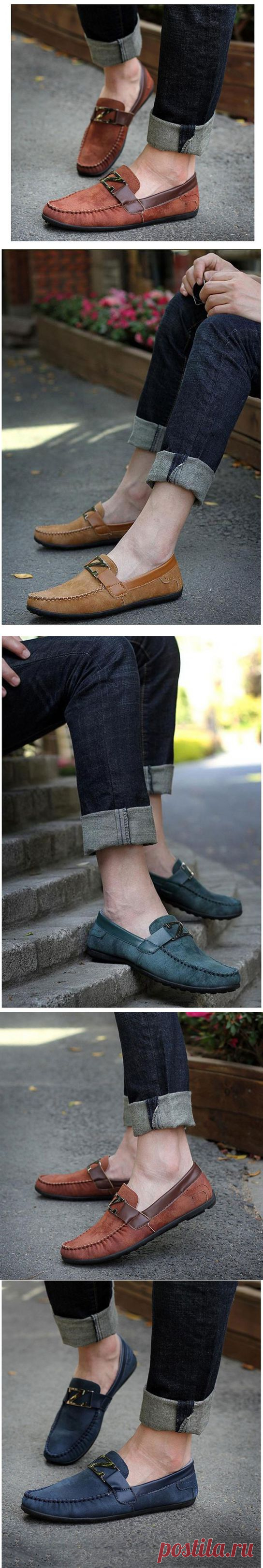 Замшевые лоферы, Магазин одежды и обуви