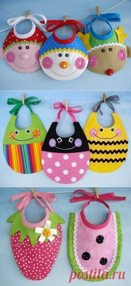 Слюнявчики нарядные