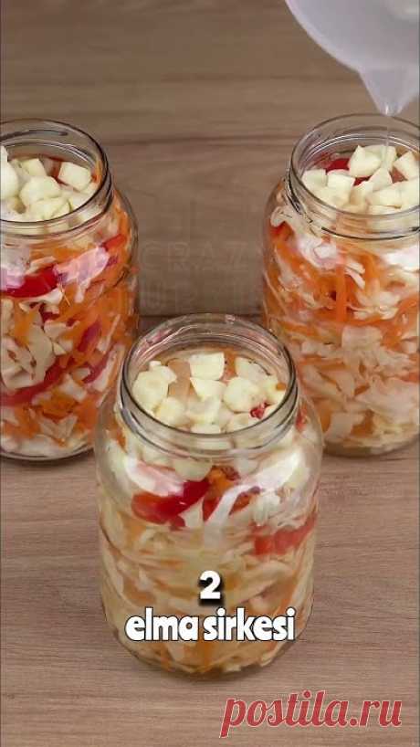 3 Как приготовить квашеную капусту за один день? #огурец #капуста #тыква...