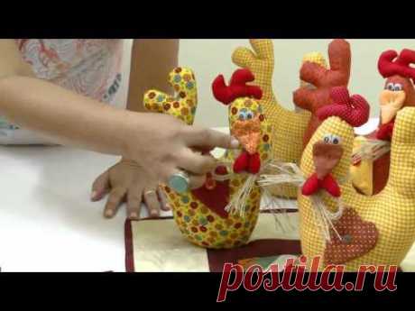 Mulher.com 03/03/2014 - Porta peso de galinha - YouTube