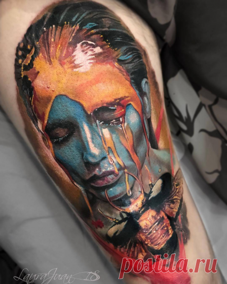ЖИВЫЕ ТАТУИРОВКИ ЛАУРЫ ХУАН | Tattoo-Voops | Яндекс Дзен