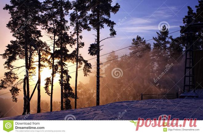 Morning on the ski slope Morning On The Ski Slope - Download From Over 62 Million High Quality Stock Photos, Images, Vectors. Sign up for FREE today. Image: 95617374